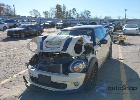 2013 Mini Hardtop Cooper S из США, поврежденный, VIN WMWSV3C50DT389226